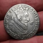 1623. III. Zsigmond Ort, 18 dénáros garas, Lengyelország, Danzig, 6, 59gr fotó