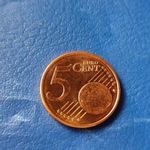 GÖRÖGORSZÁG 5 EURO CENT 2014 HAJÓ ! UNC! RITKA! fotó