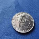 BURUNDI 5 FRANK / FRANC AMAFRANGA 2014 SZARVCSŐRŰ MADÁR! UNC! fotó