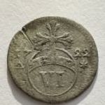 Goslar német város, EZÜST 6 pfennig 1722 (RITKA!!) érme fotó