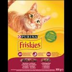 FRISKIES Marhával, csirkével és zöldségekkel száraz macskaeledel 300g fotó