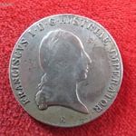 I.FERENC TALLÉR 1822 E (GYULAFEHÉRVÁR ) EZÜST: 26, 7g sz+, fülnyom , csiszolásnyom ! fotó