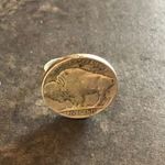 Five cents 1925 érme gyűrűnek megcsinálva 1 darab. fotó