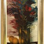 Dobrovits Ferenc (1941 - 1988) Csendélet c. olajfestménye EREDETI GARANCIÁVAL ! fotó