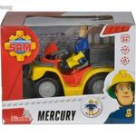 Simba Sam a tűzoltó Mercury quad figurával - 11 cm fotó
