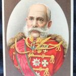 Ferenc József király MAGYAR HUSZÁR UNIFORMIS eredeti és korabeli fotó lap cca.1889 HABSBURG KUK fotó
