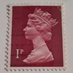 1971 II. Erzsébet királynő 1 p - Brit penny fotó