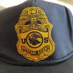 Baseball sapka USA Bevándorlási Hivatal "Immigration Special Agent" fotó