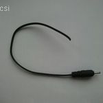 Nokia vékony töltő csatlakozó kábel fekete színű 18 cm 1 FT-RÓL NMÁ! fotó
