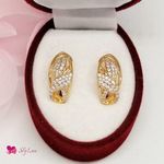 Xuping aranyozott hipoallergén fülbevaló, új, 18 mm (2698) fotó