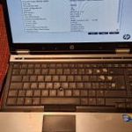 HP Elitebook 8440p laptop, i5 m540, 4 gb ram fotó