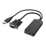 Hama 200342 FIC VGA + USB - HDMI adapter fotó