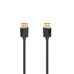 Hama 200709 FIC 3m DisplayPort UHD 8K fekete kábel fotó