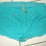 Szinte új Denim&Co kisméretű 34/XS-es türkizzöld színű farmer női short/rövidnadrág fotó