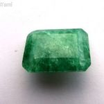 20, 7 ct áttetsző csiszolt smaragd 21, 5 x 15 x 9 mm fotó