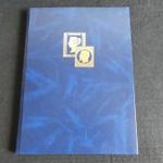 A4 német, kék, műbőr köt. 8 lapos bélyegalbum a képeken lévő tartalommal (BK59/24) fotó