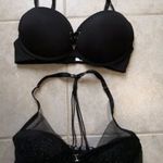 2 darabos fekete modern márkás csajos 75C MELLTARTÓ CSOMAG fotó