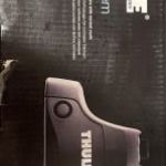 Thule 754 tetőcsomagtartó aluminium keresztrúddal fotó