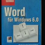 Word für windows 6.0 - német nyelvű fotó