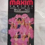 MAXIM program lap 1980 ból fotó