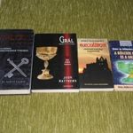 Arthur király, Szent Grál, Bölcsek Köve könyvcsomag négy könyvből összeállítva fotó