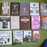 2. világháborús könyv gyűjtemény 14 db os fotó