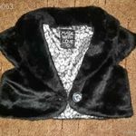 MATALAN elegáns szőrme mellény / boleró 6-7év 122 újszerű fotó