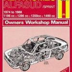 Alfa romeo Javítási kézikönyv, alfa romeo alfasud/sprint(1974-1988) up to f fotó