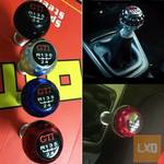 Utángyártott Volkswagen Golf GTI 5(6) váltógomb fekete, piros, kék, ezüst fotó