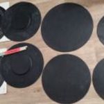 Gyakorló gumilap szett akkusztikus dobra (9db-os)+ajándék új dobverő fotó