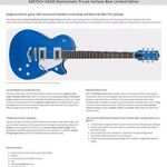 Ltd Edition Gretsch + kemény tok fotó
