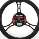 Kormányvédő - 38 cm - HVA005 - csúszásmentes, masszírozó golyókkal - fekete - Carguard fotó