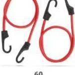 Professzionális gumipók szett - piros - 60 cm x 8 mm - 2 db / szett - MNC fotó