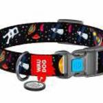 Nylon nyakörv QR kóddal Waudog "NASA" méret M fotó