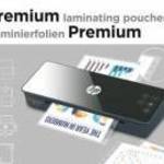 Meleglamináló fólia, 125 mikron, A4, fényes, 25 db, HP "Premium" fotó