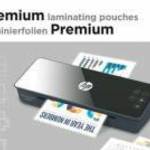 Meleglamináló fólia, 80 mikron, A3, fényes, 50 db, HP "Premium" fotó