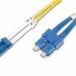 Digitus DK-2932-05 száloptikás kábel 5 M LC SC I-VH OS2 Yellow fotó