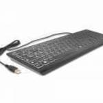 DeLock USB Keyboard wired 1.5m with XXL Letters and Illumination Black DE fotó