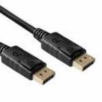 ACT DisplayPort 1.4 cable 8K male to male 3m Black fotó