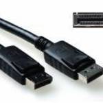 ACT DisplayPort cable male to male 3m Black fotó