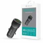 Devia ST112766 Extreme Speed Series 30W Car Charger Black fotó