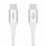 Belkin BoostCharge USB-C to USB-C 240W Cable 2m White fotó