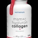 MSM+C Hyaluron Collagen - 120 kapszula - Nutriversum fotó
