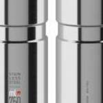 Elite Kulacs Syssa Race Acél Fényes Ezüst 750ml - ELITE fotó