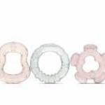 Baby Care 3 db-os hűthető rágóka - Iceberg Green/Mellow Rose fotó