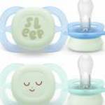 Philips AVENT játszócumi Ultra Start éjszakai 0-2hó fiús 2db fotó