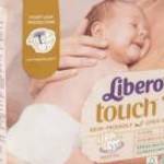 Libero Touch 1 pelenka 2-5 kg 22db fotó