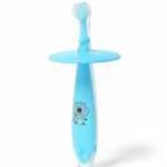 BabyOno fogkefe szilikon 6 hó kék 551/03 fotó