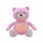 Chicco Baby Bear plüss maci projektorvetítö és éjszakai lámpa rózsaszín fotó