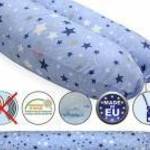 Scamp szoptatós párna univerzális pamut Blue White Little Big SZPE257 fotó